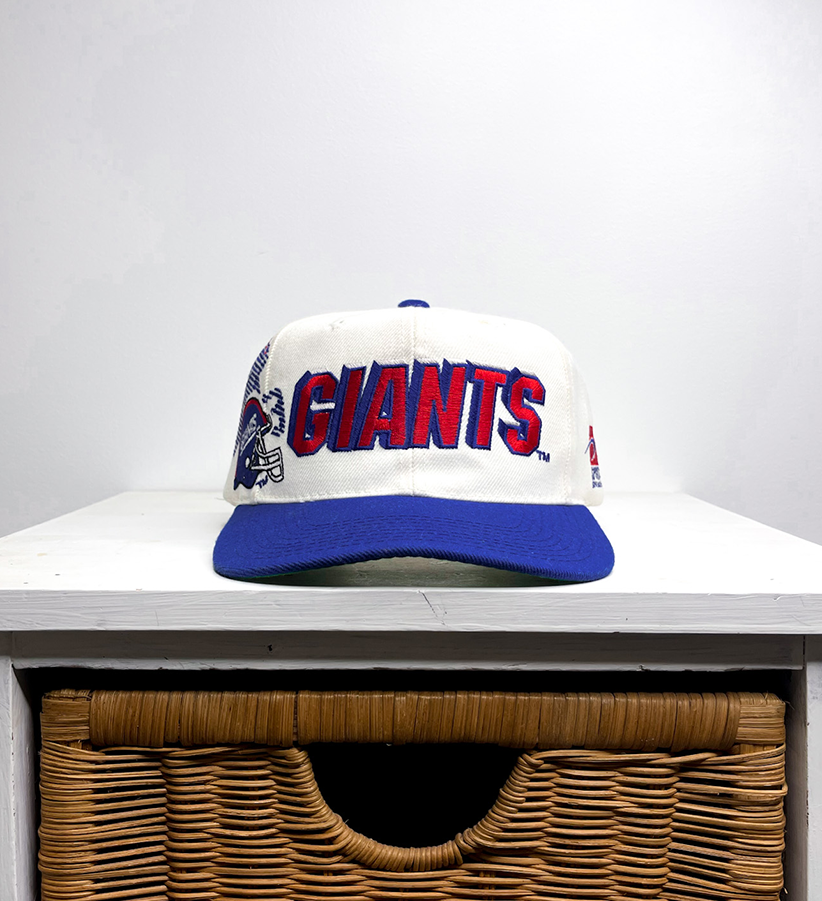 Sports Specialties, Accessories, Vintage 9s Nfl New York Giants Plain  Logo Snapback Hat By Sports Specialties