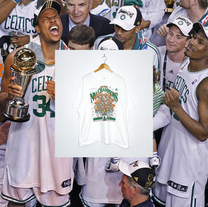 BOSTON CELTICS "2008 World Champions" CARICATURE TEE