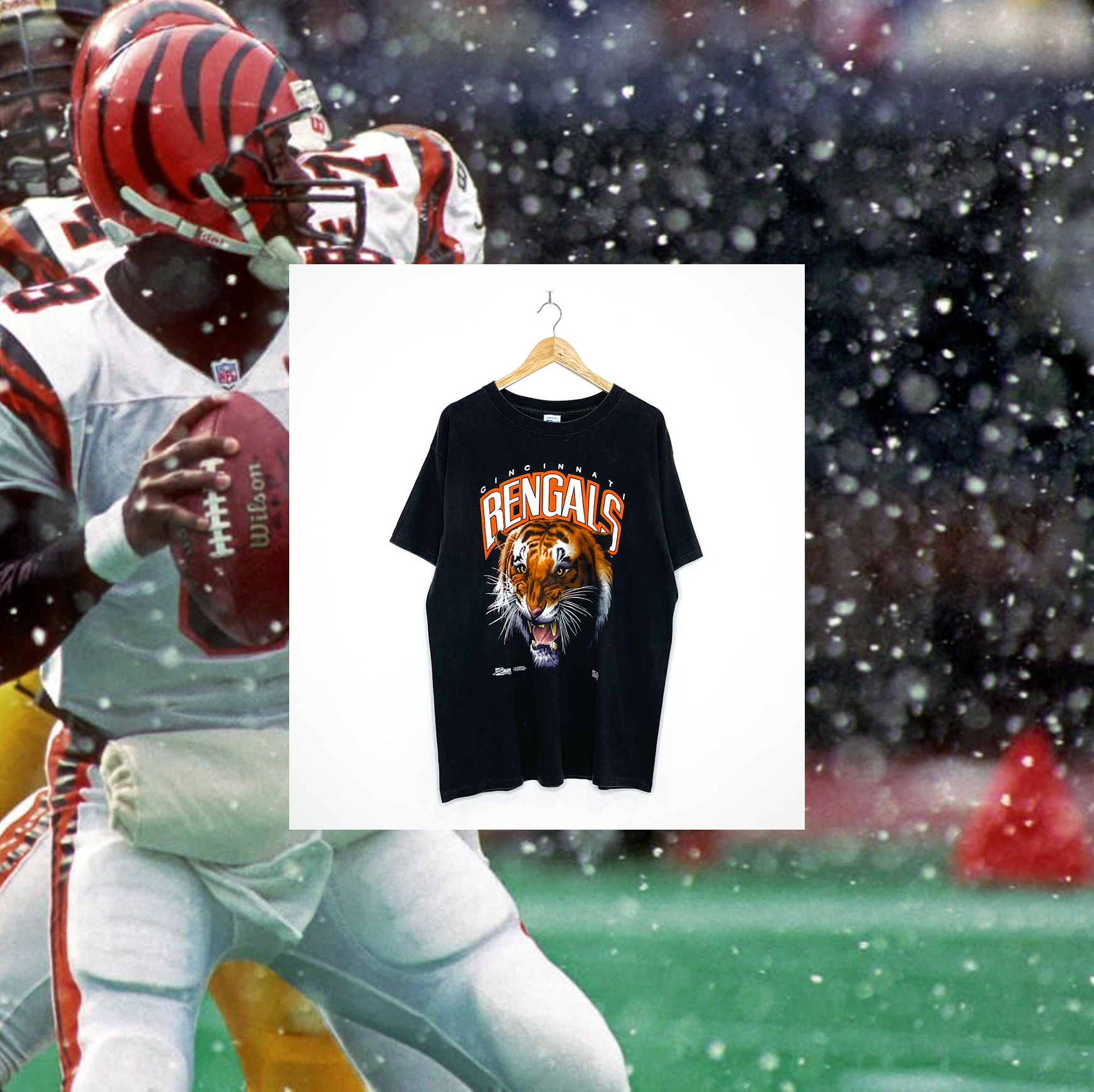 CINCINNATTI BENGALS VINTAGE TEE