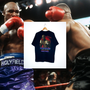 EVANDER HOLYFIELD "Tyson vs Holyfield" VINTAGE BOXING TEE