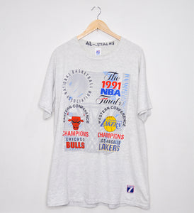 1991 NBA FINALS "Chicago Bulls vs LA Lakers" TEE