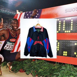 1996 ATLANTA OLYMPICS "Team USA" VINTAGE PULLOVER JACKET