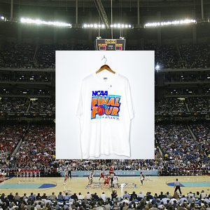 2002 NCAA FINAL FOUR VINTAGE SPELLOUT TEE