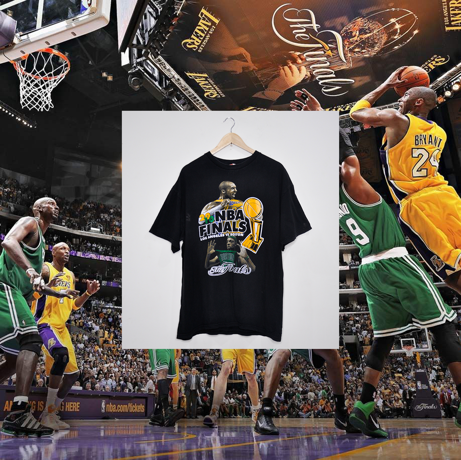 2010 NBA FINALS "LA Lakers vs Boston Celtics" TEE