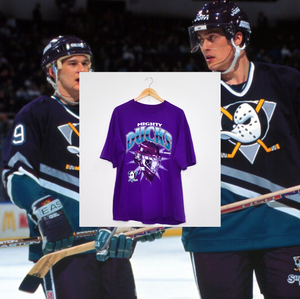 ANAHEIM DUCKS "Mighty Ducks of Anaheim" HELMET TEE