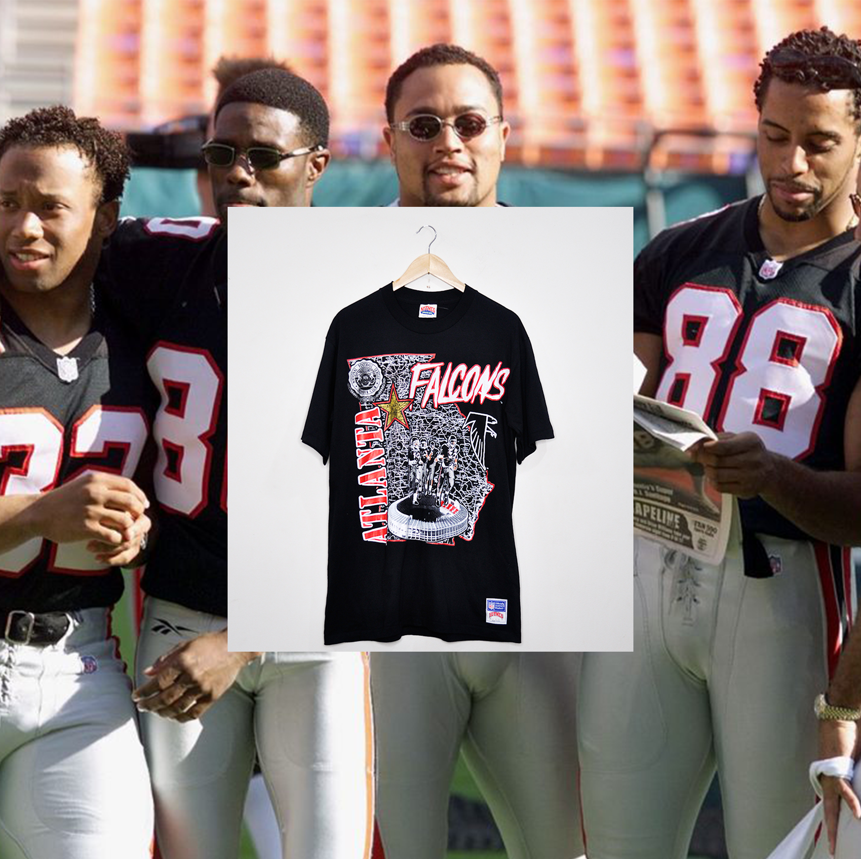 ATLANTA FALCONS "Members Club" VINTAGE TEE