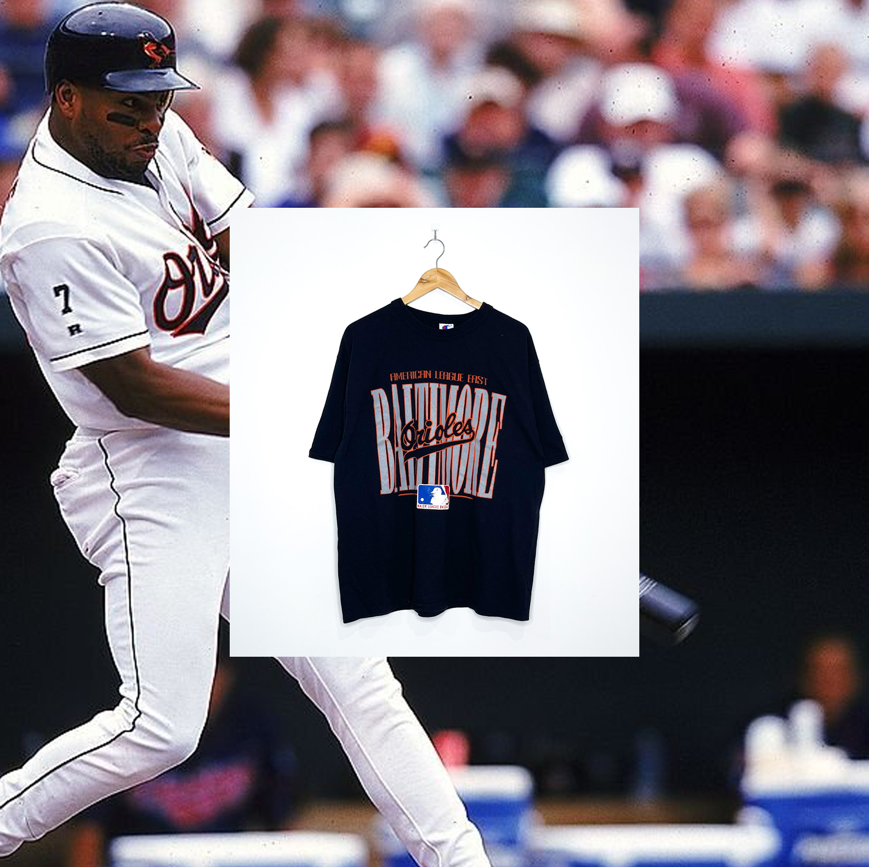 BALTIMORE ORIOLES "Champion" VINTAGE TEE