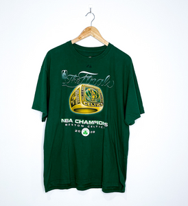 BOSTON CELTICS "2008 NBA Champions" RING TEE