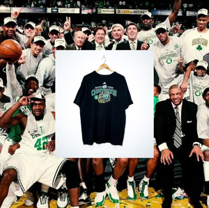 BOSTON CELTICS "2008 NBA Champions" VINTAGE RING TEE