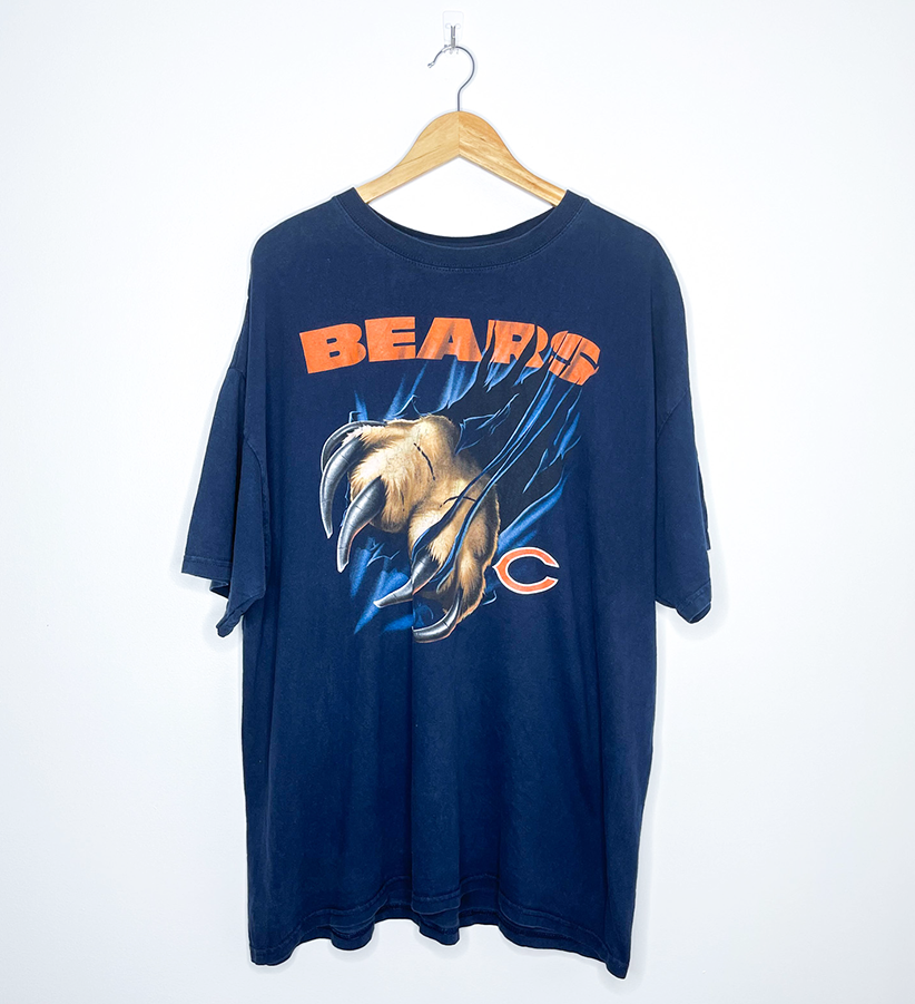 CHICAGO BEARS "Bear Claw" VINTAGE TEE