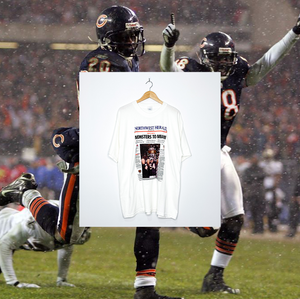 CHICAGO BEARS "Monsters To Miami" NEWSPAPER TEE