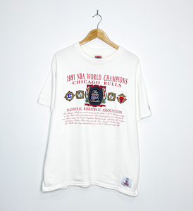 CHICAGO BULLS "1993 NBA Finals" EMBROIDERED VINTAGE TEE