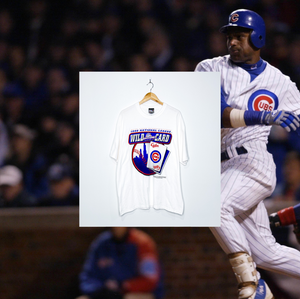 CHICAGO CUBS "1998 Wild Card" VINTAGE TEE