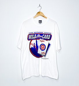 CHICAGO CUBS "1998 Wild Card" VINTAGE TEE