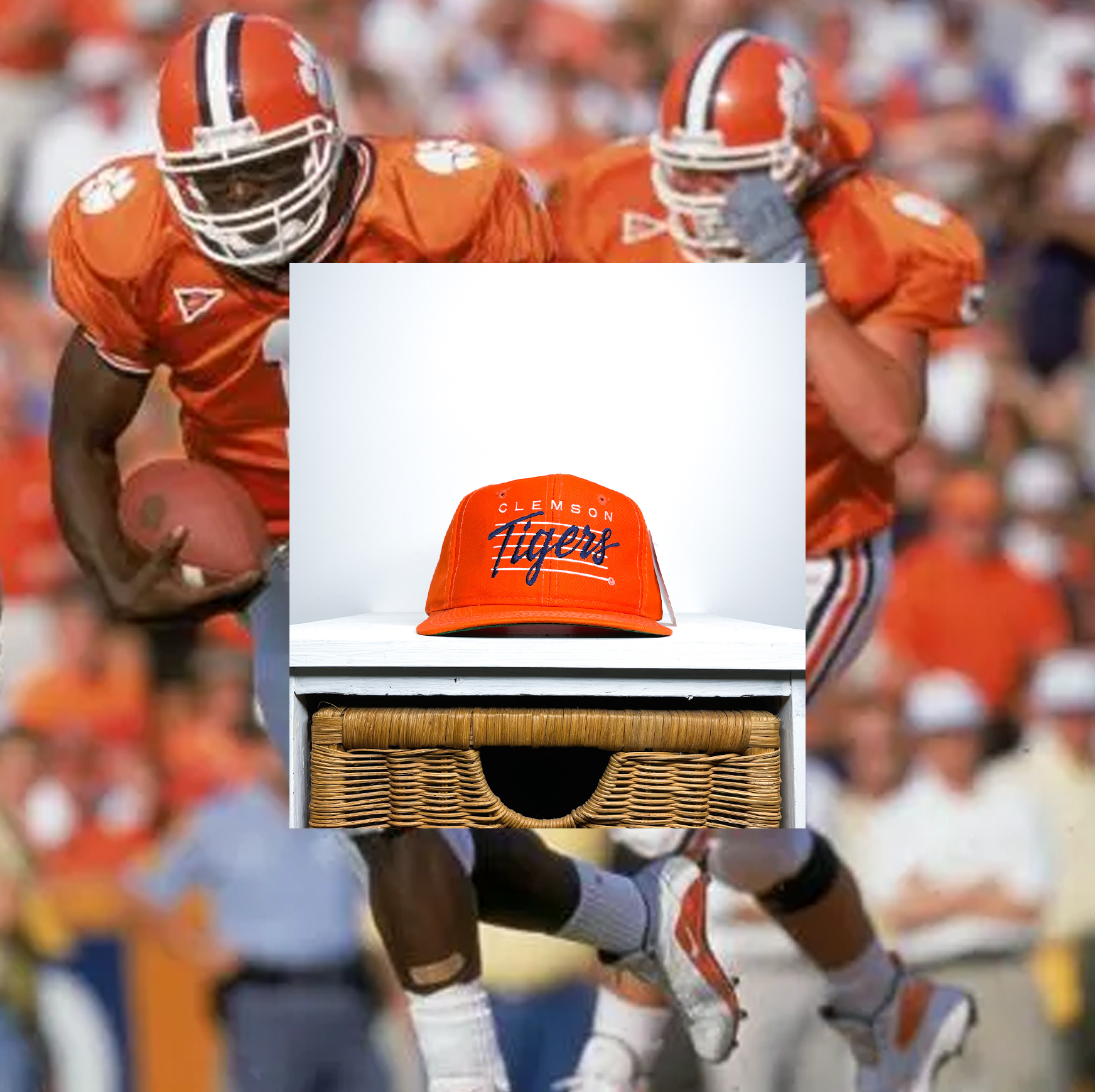 CLEMSON TIGERS VINTAGE SNAPBACK (Deadstock)