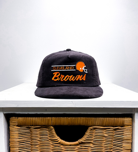CLEVELAND BROWNS VINTAGE CORDUROY SNAPBACK
