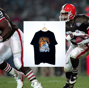 CLEVELAND BROWNS VINTAGE HELMET TEE