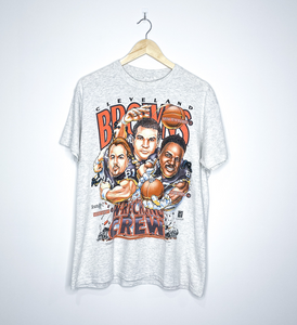 CLEVELAND BROWNS "Wrecking Crew" CARICATURE TEE