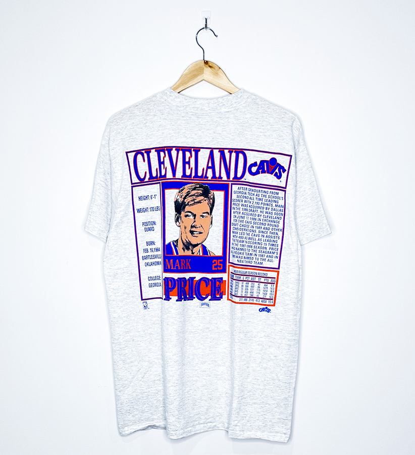 CLEVELAND CAVALIERS "Mark Price" VINTAGE PLAYER TEE
