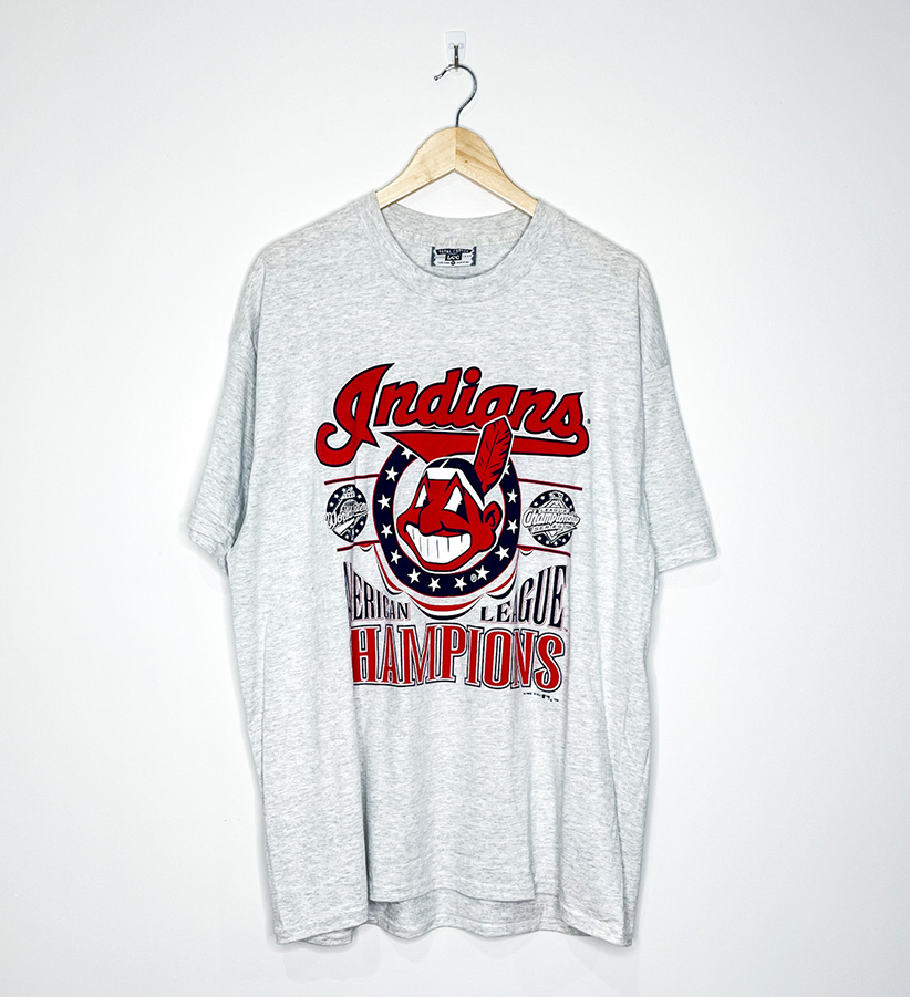CLEVELAND INDIANS "American League Champions" VINTAGE TEE