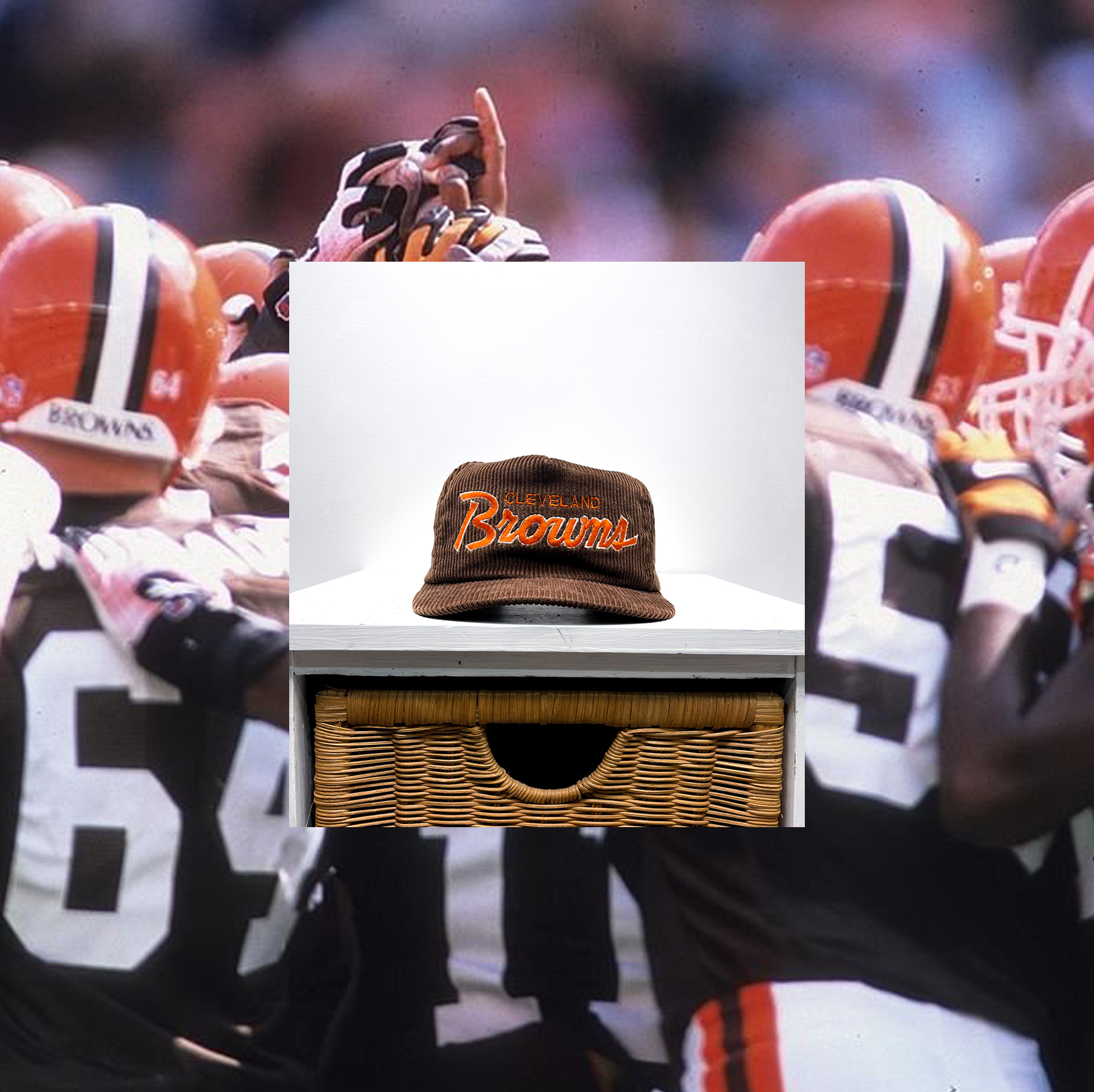 CLEVELAND BROWNS SPORTS SPECIALTIES VINTAGE CORDUROY HAT