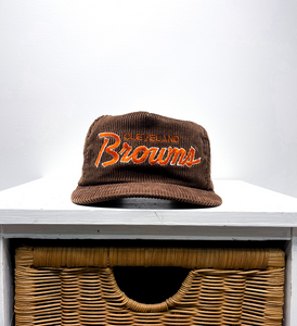 CLEVELAND BROWNS SPORTS SPECIALTIES VINTAGE CORDUROY HAT