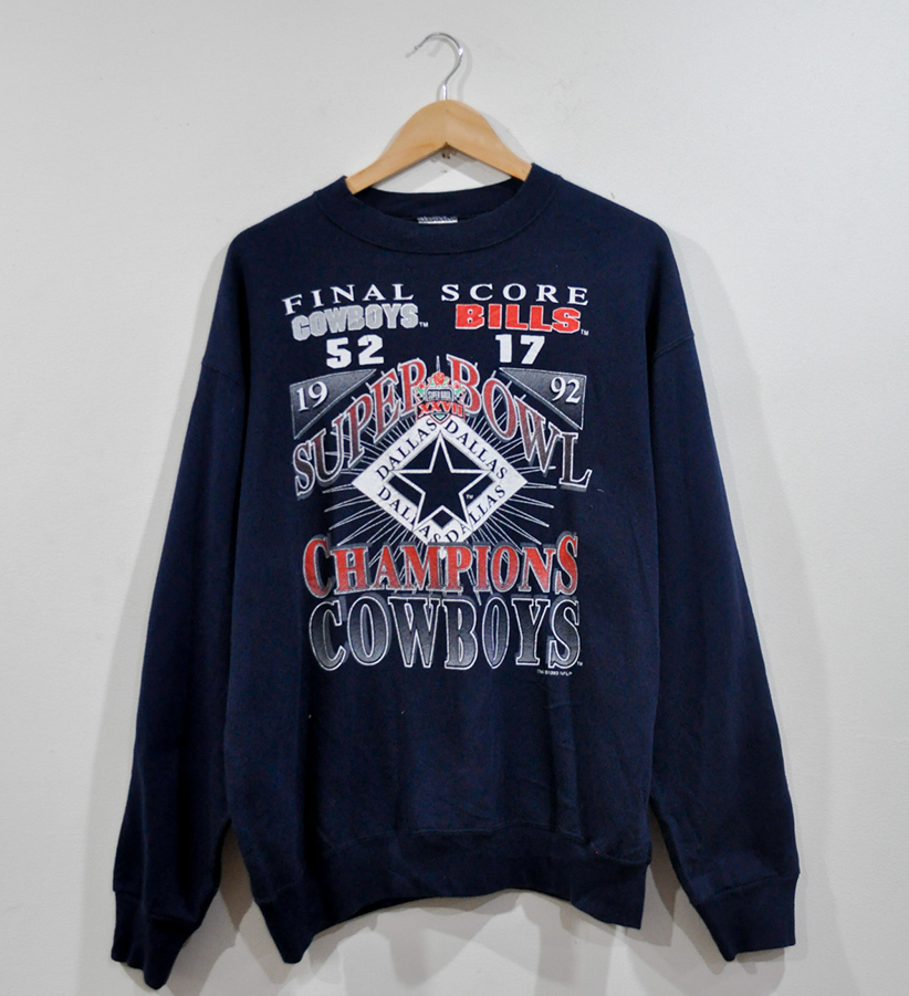 DALLAS COWBOYS "1992 Super Bowl Champions" CREWNECK