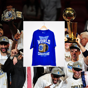 DALLAS MAVERICKS "2010-2011 NBA Champions" RING TEE