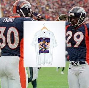 DENVER BRONCOS "1998 AFC Champions" CARICATURE TEE (Deadstock)