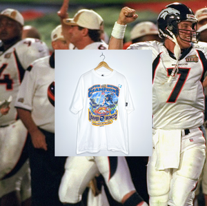 DENVER BRONCOS "Super Bowl XXXIII Champions" VINTAGE TEE (Deadstock)