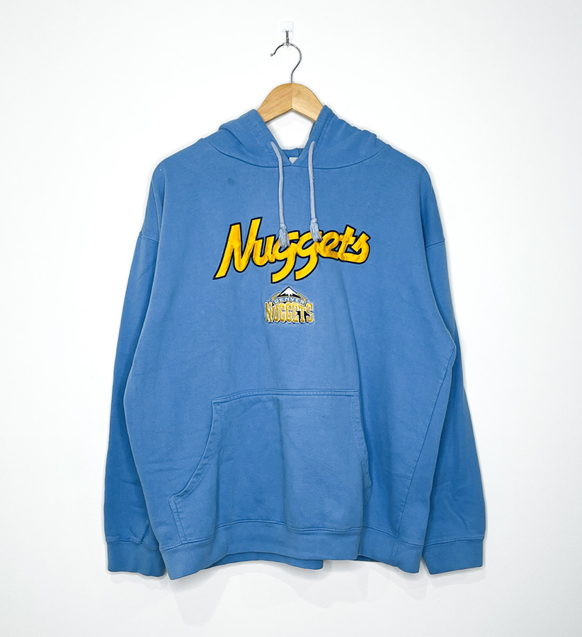 DENVER NUGGETS VINTAGE EMBROIDERED HOODIE