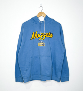 DENVER NUGGETS VINTAGE EMBROIDERED HOODIE