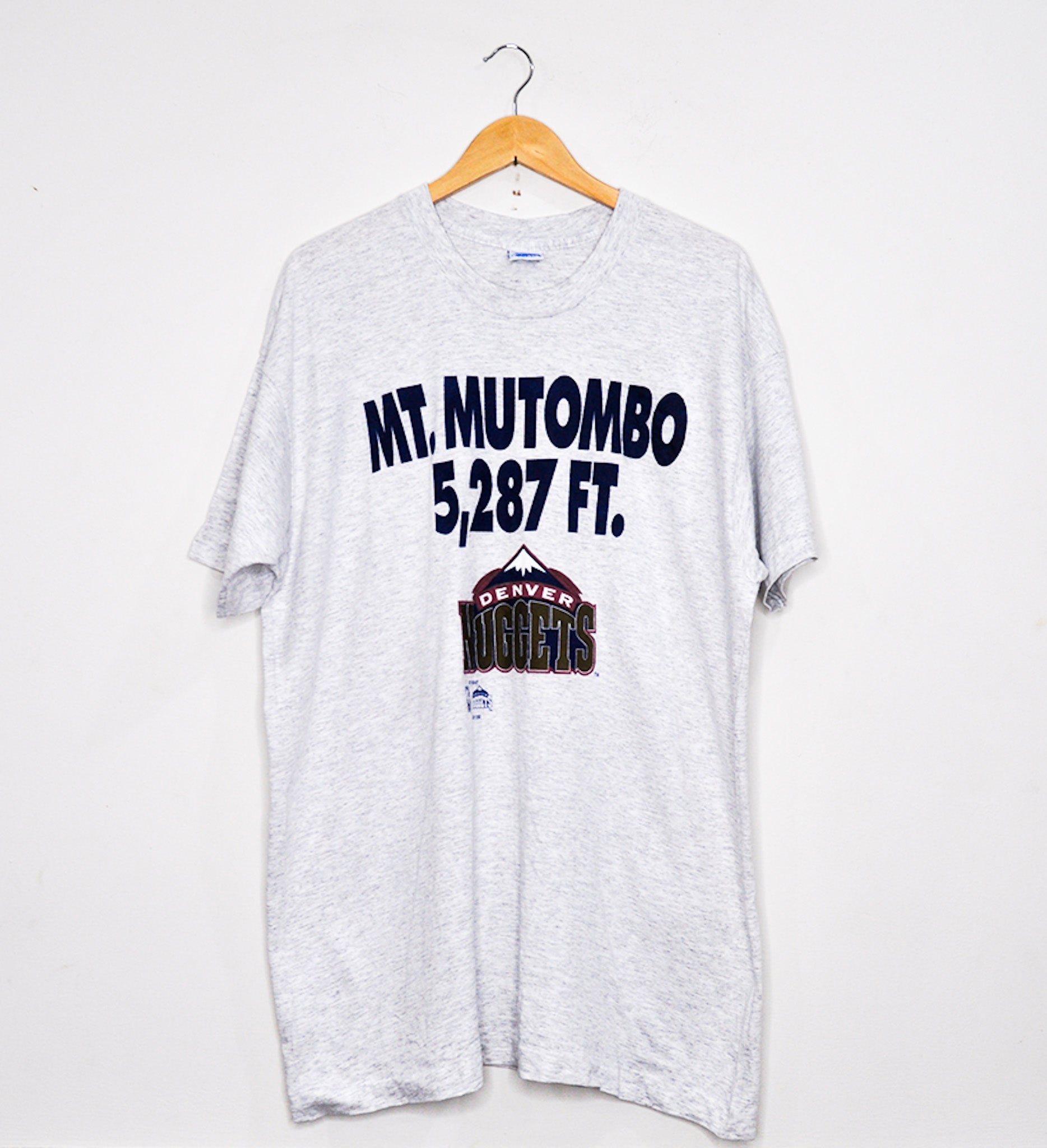 DENVER NUGGETS "Mt. Mutombo 5,287 Ft." TEE