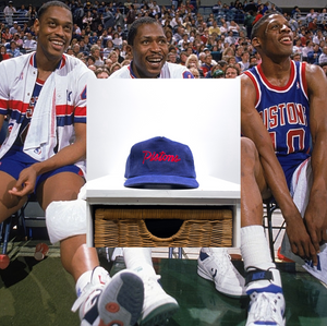 DETROIT PISTONS VINTAGE CORDUROY SNAPBACK