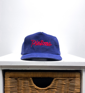 DETROIT PISTONS VINTAGE CORDUROY SNAPBACK