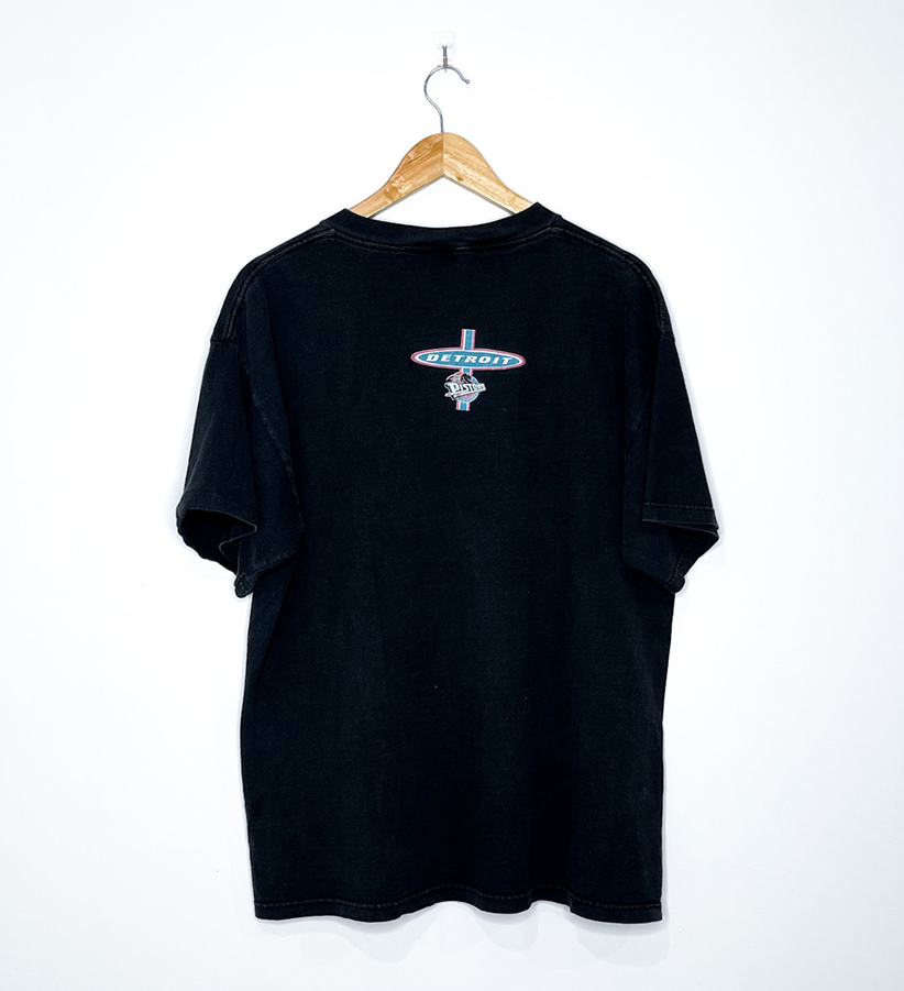 DETROIT PISTONS VINTAGE LOGO TEE