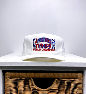 1989 NBA Finals Detroit Pistons Fitted Cap – All Things Marketplace