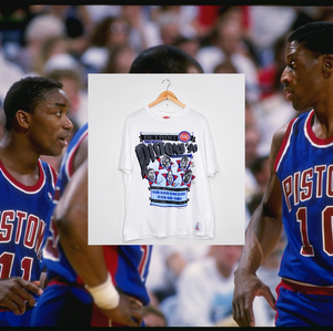 DETROIT PISTONS "Detroit Presents Pistons '90" TEE
