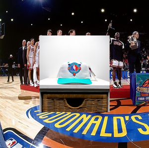 FIBA BASKETBALL "Mcdonalds" WORLD CHAMPIONSHIP VINTAGE SPORTS SPECIALTIES HAT (Deadstock)