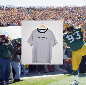 GREEN BAY PACKERS EMBROIDERED TEE