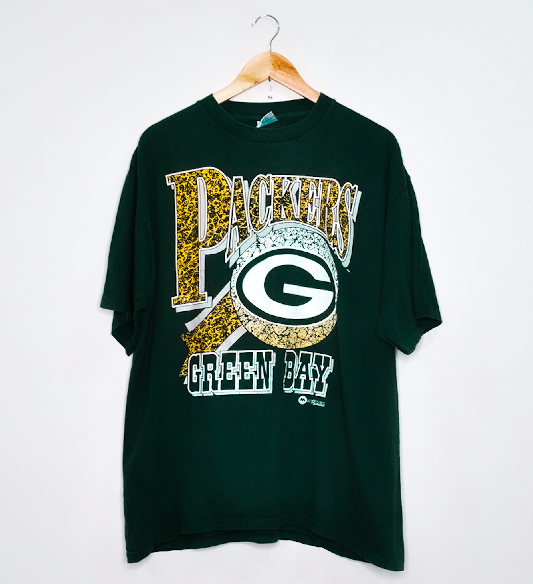 GREEN BAY PACKERS VINTAGE SPELLOUT TEE