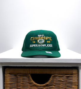 GREEN BAY PACKERS "1996 NFC Champs" VINTAGE SNAPBACK (Deadstock)