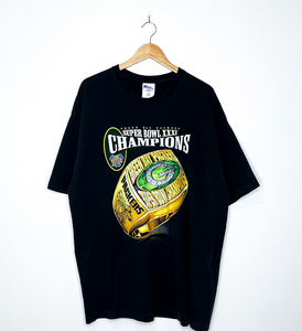 GREEN BAY PACKERS "Super Bowl XXXI" VINTAGE RING TEE