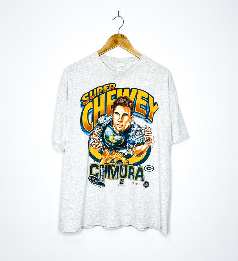 GREEN BAY PACKERS "Super Chewey Chmura" CARICATURE TEE