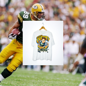 GREEN BAY PACKERS "Super Chewey Chmura" CARICATURE TEE