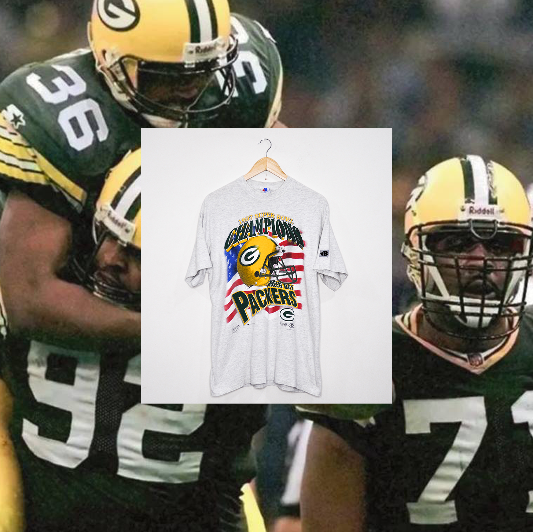 GREEN BAY PACKERS "1997 Super Bowl Champions" TEE