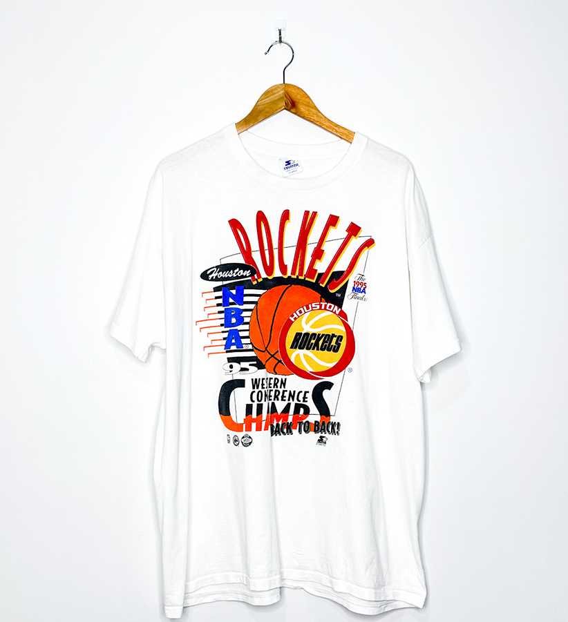 HOUSTON ROCKETS "1995 Western Conference Champions' VINTAGE TEE