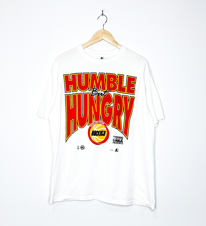 HOUSTON ROCKETS "Humble But Hungry" VINTAGE TEE
