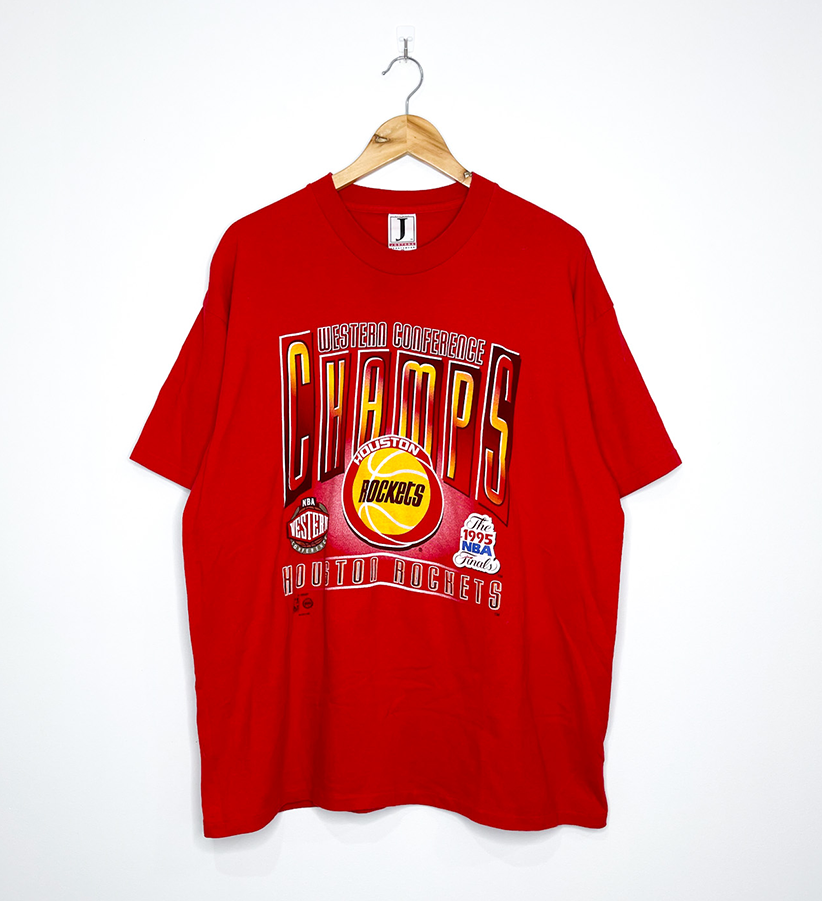 HOUSTON ROCKETS "Western Conference Champs" VINTAGE TEE