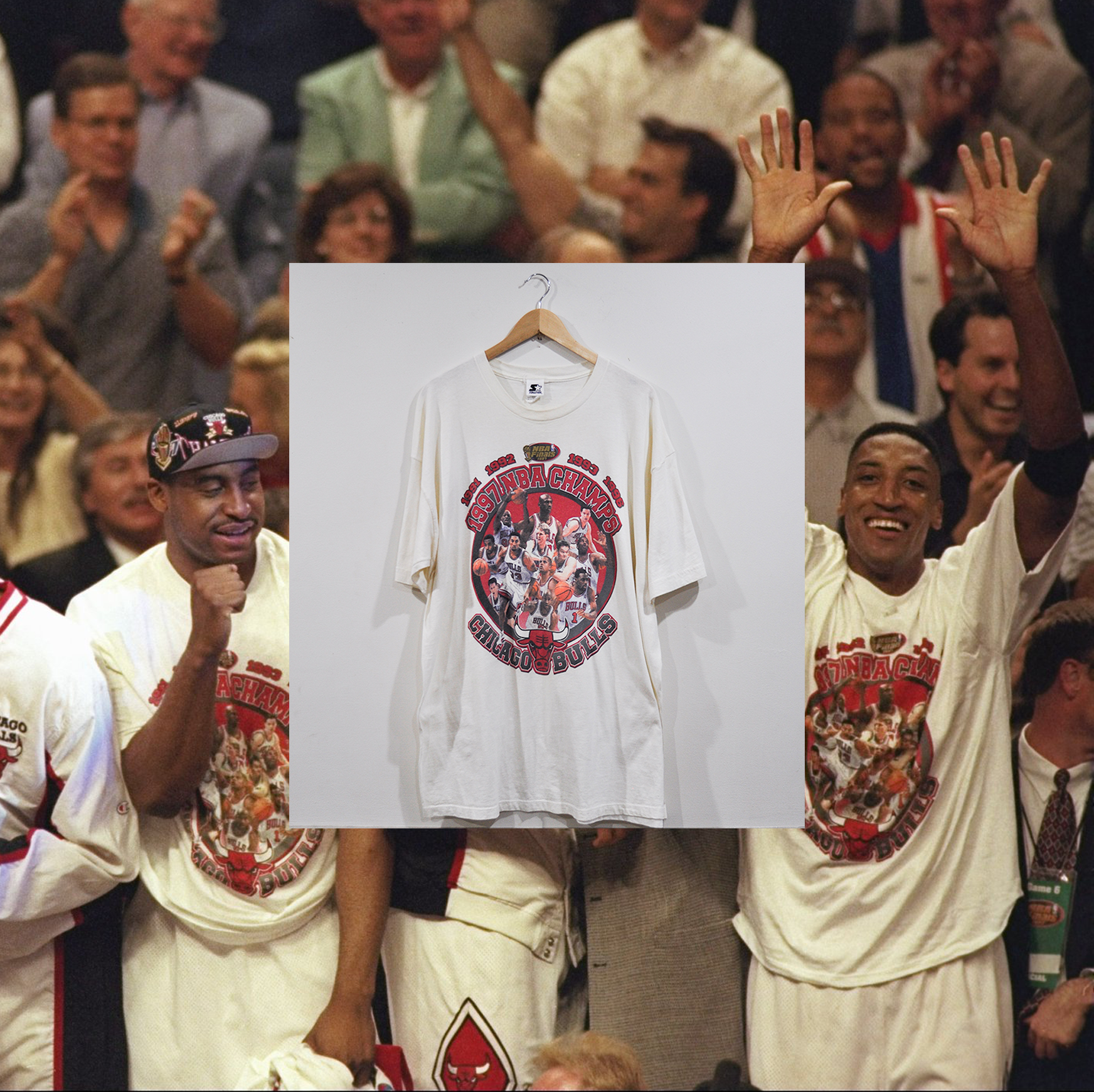 CHICAGO BULLS "1997 NBA Champions" TEE